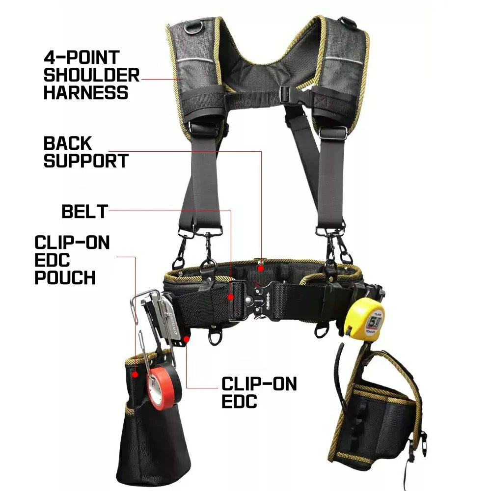 3D-Air Heavy-Duty Tool Belt System - NAKOA GEAR