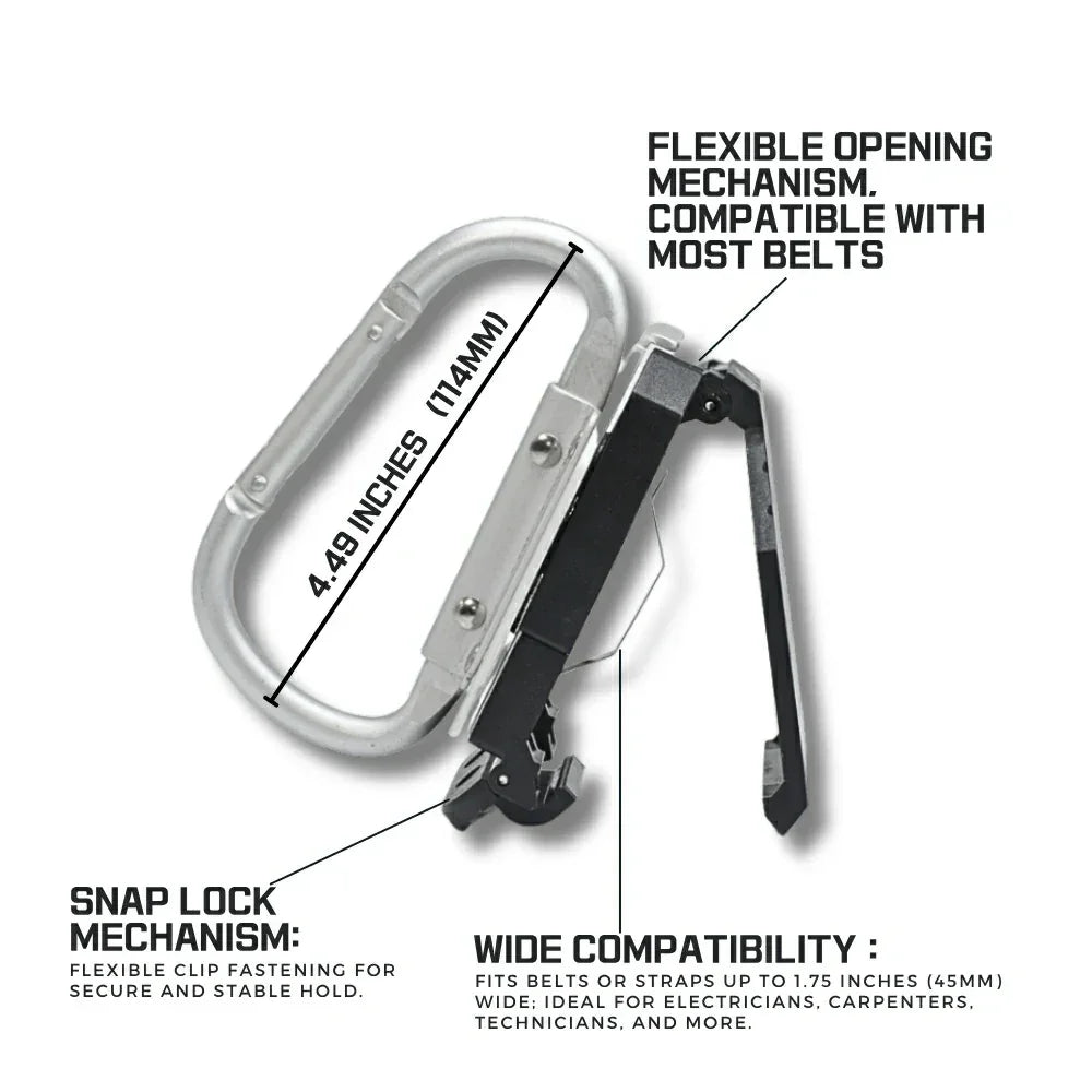 SpeedHook Tool Clip | The Fastest Way to Hang Your Gear - NAKOA GEAR