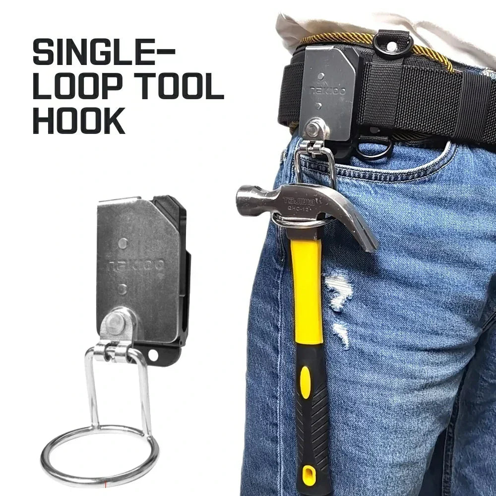 HammerHook Tool Clip | Clip It. Hang It. Grab It Fast - NAKOA GEAR