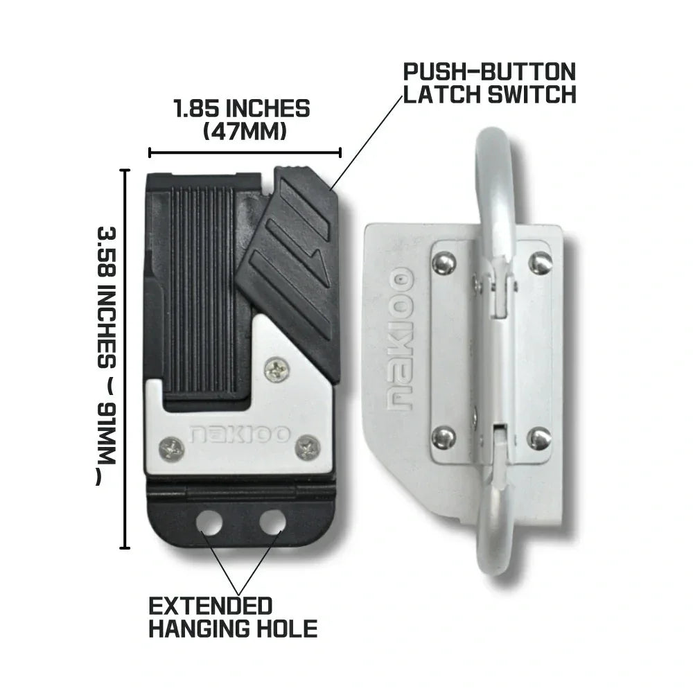 SpeedHook Tool Clip | The Fastest Way to Hang Your Gear - NAKOA GEAR