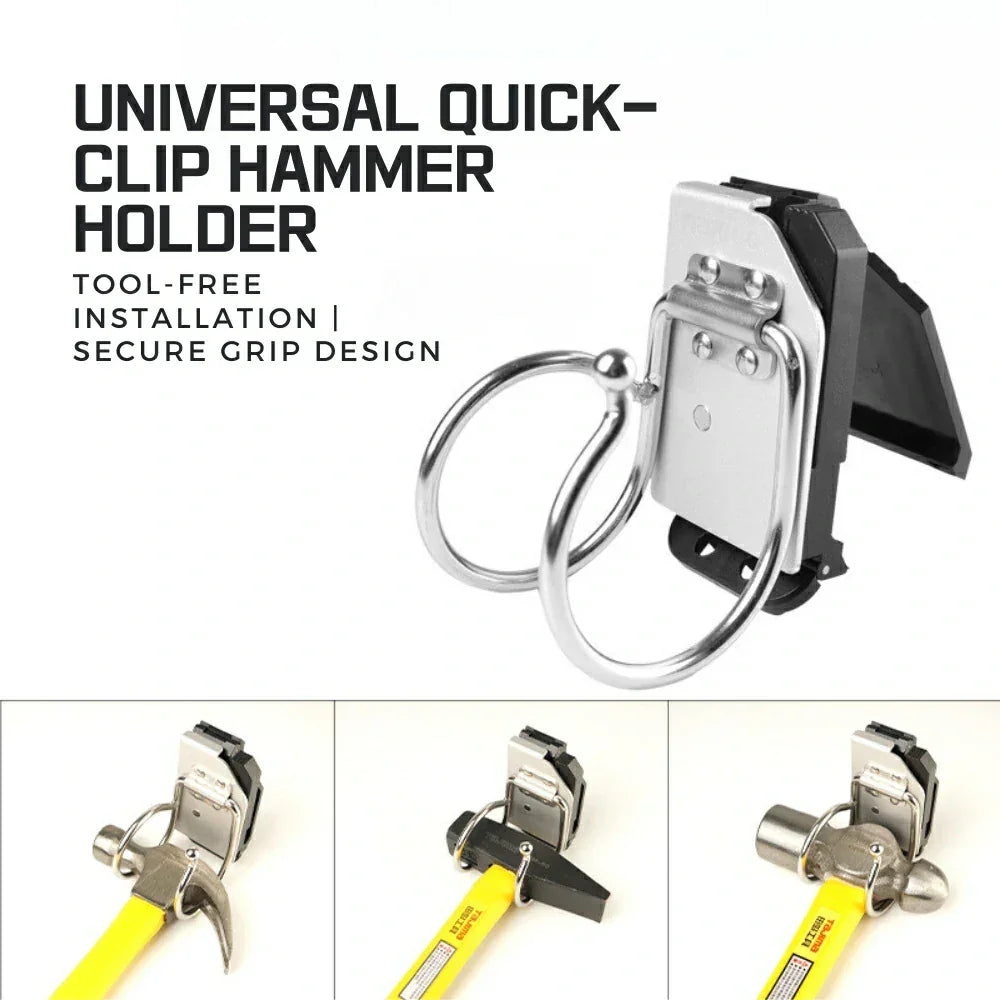 HammerHook Tool Clip | Clip It. Hang It. Grab It Fast - NAKOA GEAR