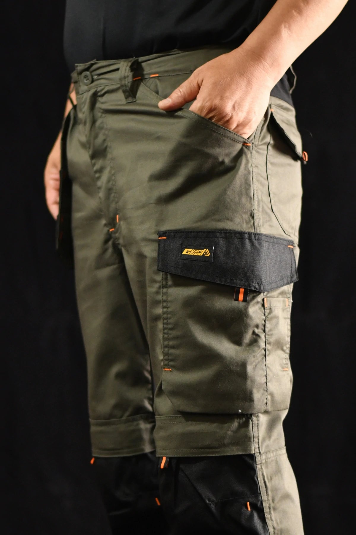 Ripstop_Cargo_Work_Pants-Green