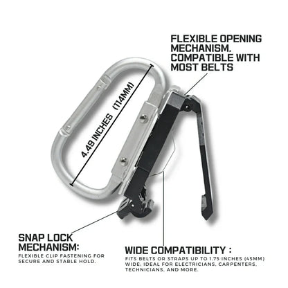 SpeedHook Tool Clip | The Fastest Way to Hang Your Gear - NAKOA GEAR