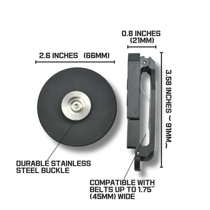 MagLock Quick-Tool Hook | Magnetic Quick-Hook, One-Touch Access - NAKOA GEAR