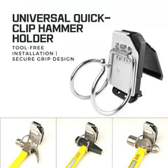 HammerHook Tool Clip | Clip It. Hang It. Grab It Fast - NAKOA GEAR