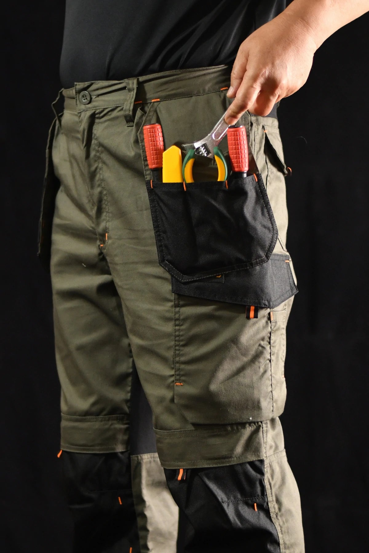 Ripstop_Cargo_Work_Pants-Green
